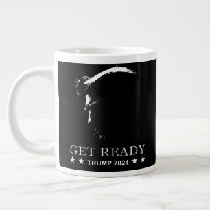 Caneca De Café Grande Prepare-se: USA Donald Trump 2024 Coffee Mug