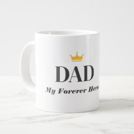 Caneca De Café Grande Presente com Nome Personalizado para o Pai