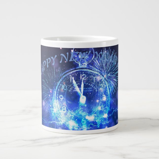 Caneca De Café Grande Presente de Ano Novo 2026 (Frente)