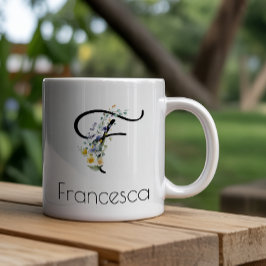 Caneca De Café Grande Presente de aposentadoria monograma do empregador