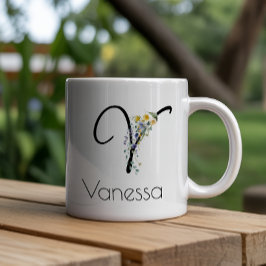 Caneca De Café Grande Presente de aposentadoria monograma do empregador