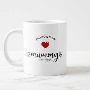 Caneca De Café Grande Presente de Mãe Recém-Constituída
