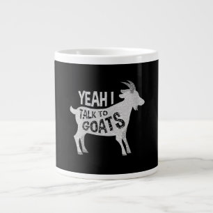 Caneca De Café Grande Presente de Piada de Goat Lovers para Mulheres