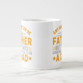 Caneca De Café Grande Presente do Dia dos Pais para um Avô como um Pai