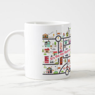 Caneca De Café Grande Presente JW para pioneiros - Mug "Território da Ci