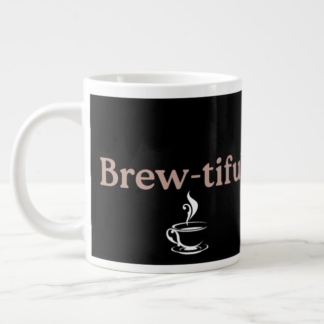 Caneca De Café Grande Presente lindo para colegas ou aniversário (Esquerda)