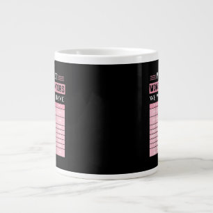 Caneca De Café Grande Presente no Dia da Galentina para as Mulheres - To
