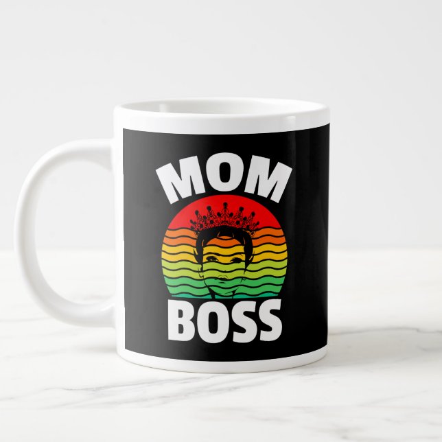 Caneca De Café Grande Presente no Dia da Mãe da Mãe do Chefe-66620 (Esquerda)