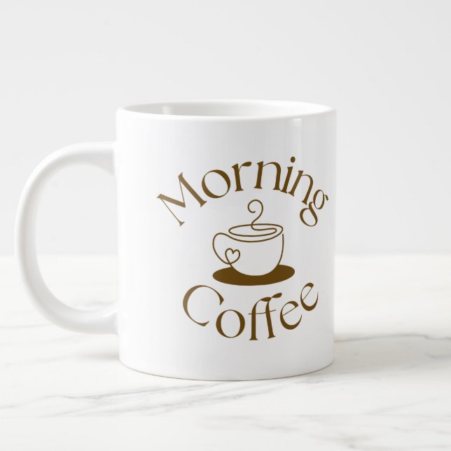 Caneca De Café Grande Presente para Colega Amante de Café da Manhã (Esquerda)