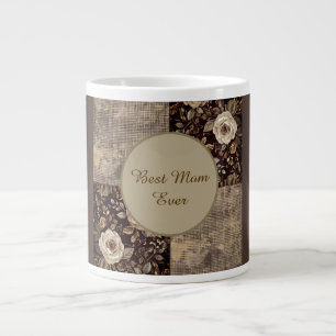 Caneca De Café Grande Presente Para Mamãe, Vintage, Melhor Mamãe de Toda