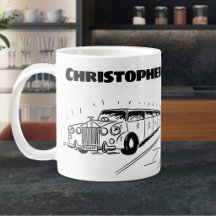 Presente para um Motorista de Limusine com Nome