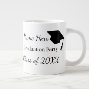 Caneca De Café Grande Presente Personalizado de Formatura Nome Personali