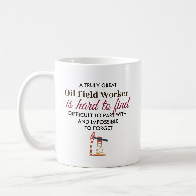 Caneca De Café Grande Presente Personalizado de Nome para Trabalh (Esquerda)