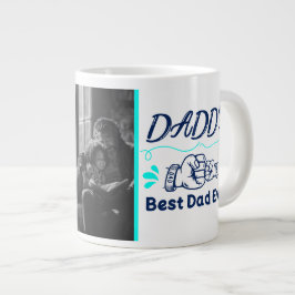 Caneca De Café Grande Presente Personalizado do Dia dos Pais Papai