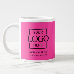 Caneca De Café Grande Presente Personalizado para Funcionários com Logot