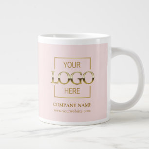 Caneca De Café Grande Presente Personalizado para Funcionários com Logot