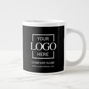 Caneca De Café Grande Presente Personalizado para Funcionários com Logot