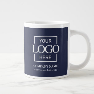 Caneca De Café Grande Presente Personalizado para Funcionários com Logot