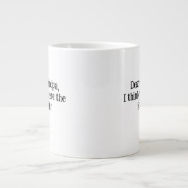 Caneca De Café Grande PRESENTE ÚNICO e PERFEITO para o vovô!