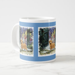 Caneca De Café Grande Presentes de Arte Norfolk Terrier