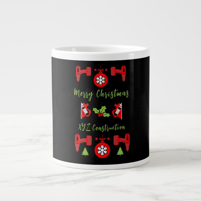 Caneca De Café Grande Presentes de Natal para Melhorias em Casa (Frente)