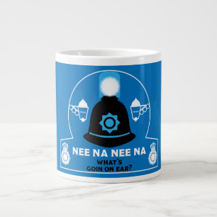 Caneca De Café Grande Presentes E Acessórios Da Polícia Britânica