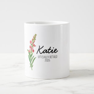 Caneca De Café Grande Presentes personalizados de aposentadoria para mul