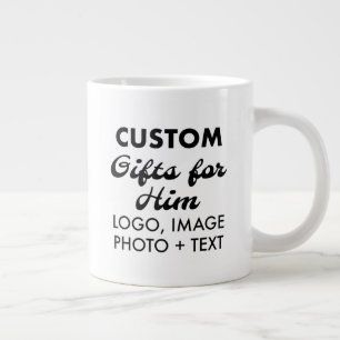 Caneca De Café Grande Presentes personalizados para o gigante Jumbo Mug 
