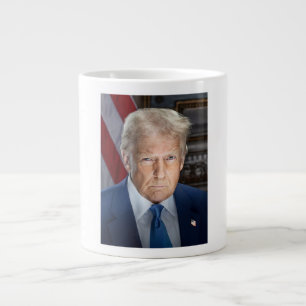 Caneca De Café Grande Presidente americano Donald Trump Foto 2025