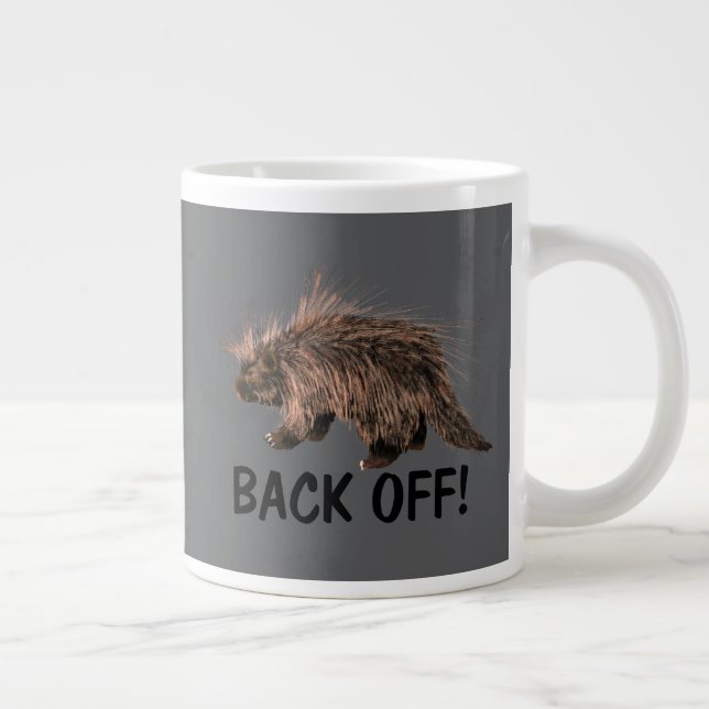 Caneca De Café Grande Prickly Porky (Direita)