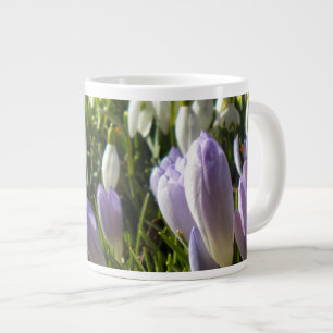 Caneca De Café Grande Primavera Crocus Specialty Mug