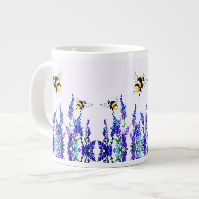 Caneca De Café Grande Primavera Flying Beers Coffee Mug (Frente Esquerda)