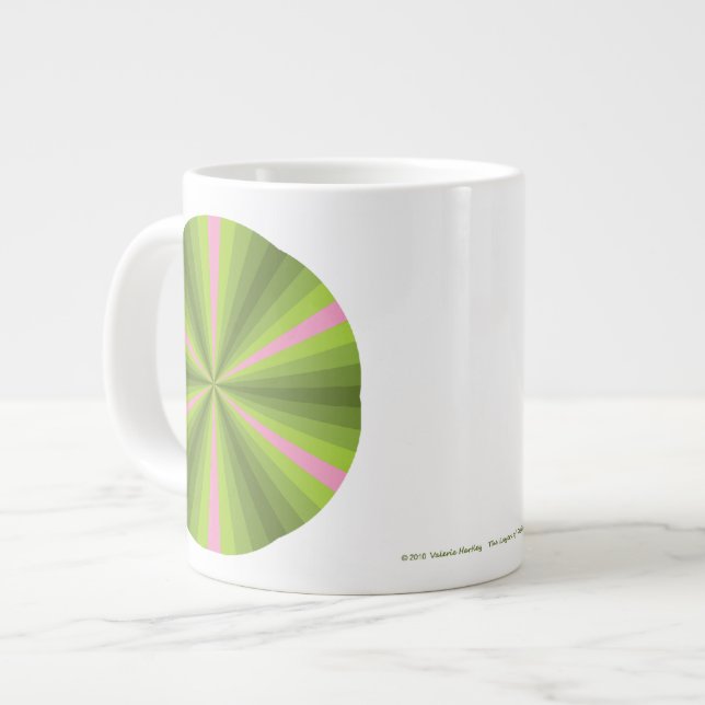 Caneca De Café Grande Primavera Illusion Specialty Mug (Frente Esquerda)