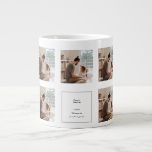 Caneca De Café Grande Primeira dia de os pais bonita que te amamos na co