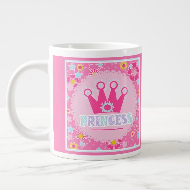 Caneca De Café Grande Princesa (Esquerda)