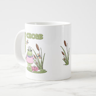 Caneca De Café Grande Princesa CROAK...
