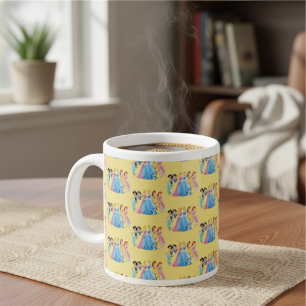 Caneca De Café Grande Princesa Giant Coffee Mug