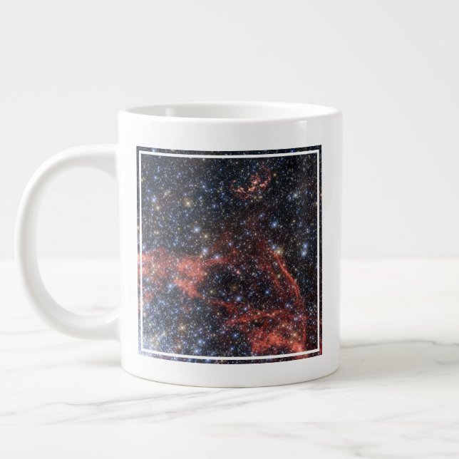 Caneca De Café Grande Procurar Sobrevivência Estelar Da Explosão De Supe (Esquerda)