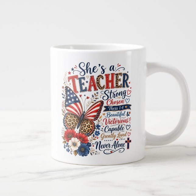 Caneca De Café Grande Professor (Direita)