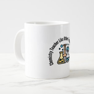 Caneca De Café Grande Professor De Química Como Outros Professores Mas M