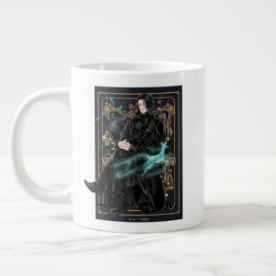 Caneca De Café Grande Professor Severus Snape Sentado