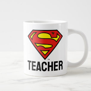 Caneca De Café Grande Professor Superman S-Shield   Logotipo Superman