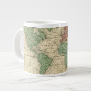 Caneca De Café Grande Projeção mundial de mercadores 2