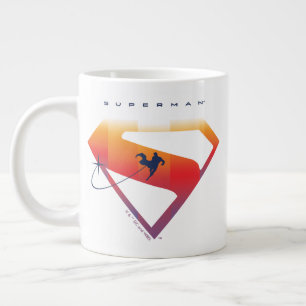 Caneca De Café Grande Protetor solar do Super-Homem