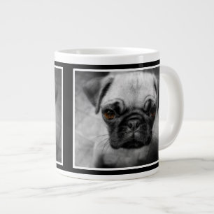 Caneca De Café Grande Pug Pup