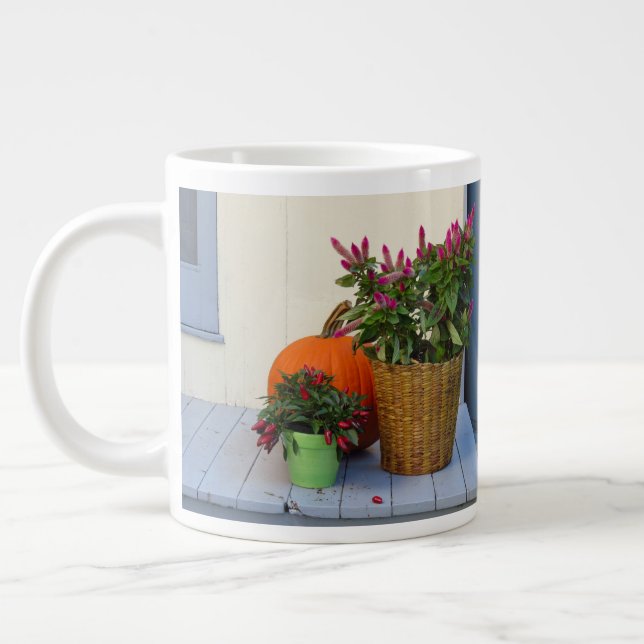 Caneca De Café Grande Pumpkin e Pepper Plant - Martha's Vineyard (Esquerda)