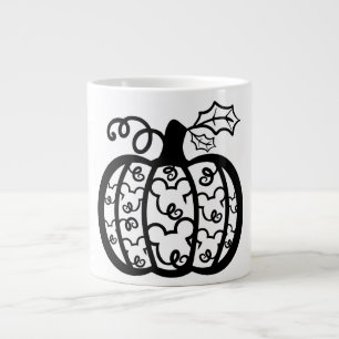 Caneca De Café Grande Pumpkin Fall