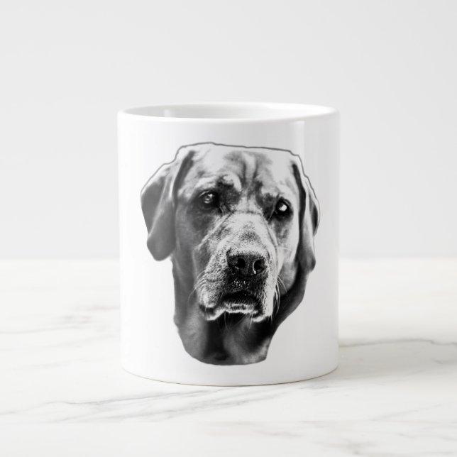 Caneca De Café Grande Pumpkin Moon Watch (Frente)