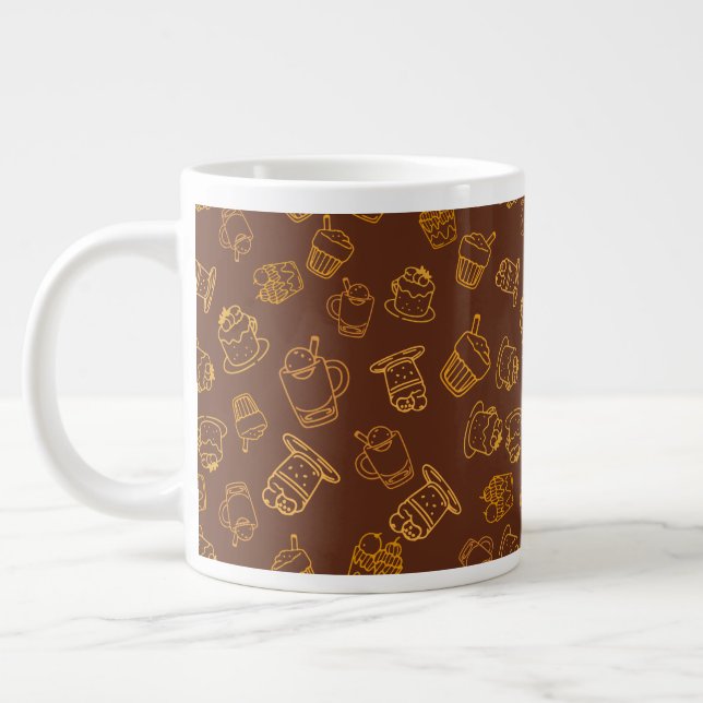 Caneca De Café Grande Pumpkins Spice Baker (Esquerda)