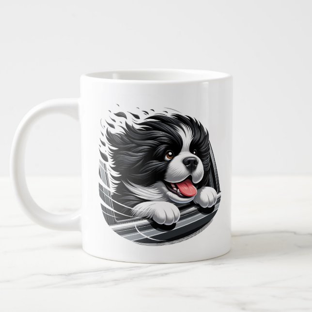 Caneca De Café Grande Puppy- Jumbo Mug (Esquerda)